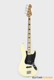 Vintage VJ74 Maple Board Reissued 4-String Bass Guitar - Vintage White