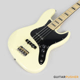 Vintage VJ74 Maple Board Reissued 4-String Bass Guitar - Vintage White